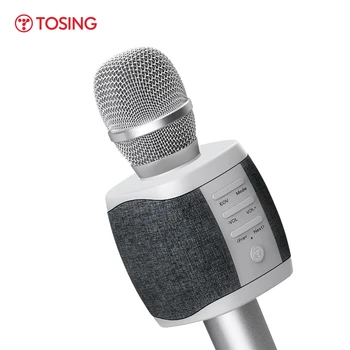 CÂNT XR/027 bine cântând karaoke wireless microfon țese-ți de MICROFON Dublu difuzor pentru telefon mobil /TV cântând suport TF card