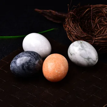 1 BUC Delicate elipsă pietre naturale și minerale minereu brut cristal forma de ou gem poate fi usd pentru decor decor acasă și DIY cadou