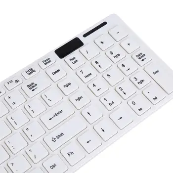 Multi-limba de Tastatură și Mouse Combo, Plat și Liniștită, Ergonomic Full Size Wireless Keyboard&Mouse Portabil pentru Windoows OS