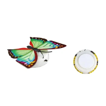 10buc/lot Colorate Schimbarea Fluture Lumina de Noapte LED Lampa Fluture CONDUS Autocolante de Perete Cameră de Origine Petrecere de Birou, de Perete Decor Lumini