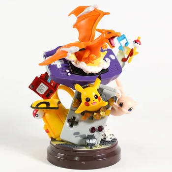 Monstru de desene animate Charizard Mew Gameboy PVC Statuie Figura de Colectie Model de Jucărie