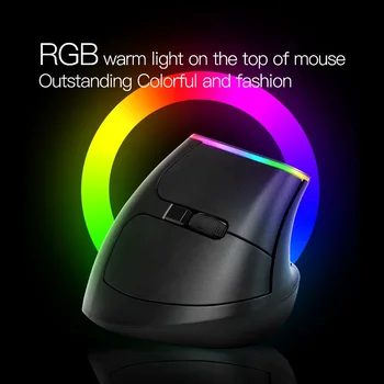 TRAVOR Mouse Wireless 2.4 G 1600 DPI mouse-urile Optice Ergonomic Vertical Gaming Mouse Pentru Calculator Laptop