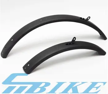 Fibra de carbon biciclete fender pentru biciclete Pliabile Brompton din față și din spate apărătoare de noroi aripa