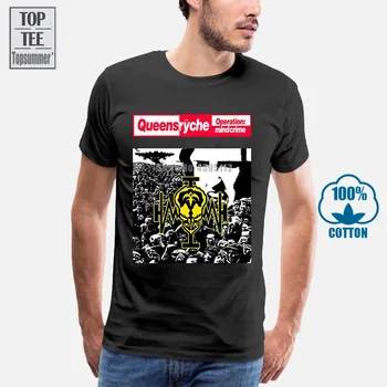 Barbati Tricou Queensryche Funcționarea Mindcrime Progressive Metal Savatage Noul Negru T-Shirt Noutate Tricou Femei