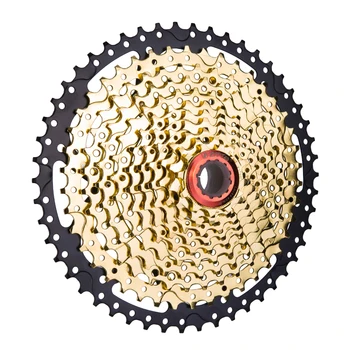 ZTTO 11S 11-50T SL Black GOLD Caseta MTB 11 Viteza de Aur Largă Raport Pinioane piese de Biciclete de Munte pentru K7 XO1 XX1 m9000