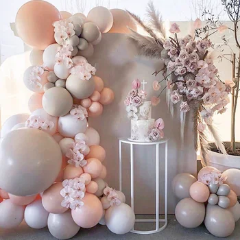 105 Buc Latex Macaron Balon Set/Aur Ghirlanda Baloane Arcada Kit pentru zi de Naștere/Petrecere/Nunta Decor