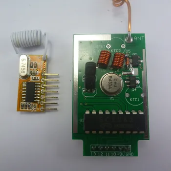 433MHz PT2262 PT2272 EV1527 encoder pentru Arduino Decodor Transmițător RF Receptor Link-ul de Kit
