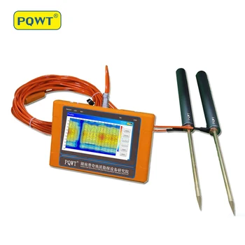 De înaltă precizie subterane de apă detector PQWT-TC300 Portabil Multi-funcția de Apă Subterană Detector de 300M