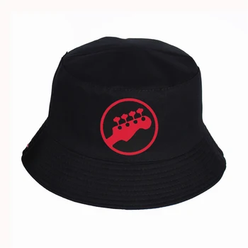 Muzica Chitara Model de Imprimare Găleată Pălării de Vară de Înaltă calitate de pescar pălărie Femei Bărbați pescar sapca Snapback Pălării