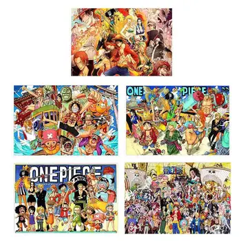 1000 De Bucăți Anime One Piece Familia Puzzle Jucarii Educative Pentru Copii Adulți De Învățare Asambla Jucării Jocuri Puzzle