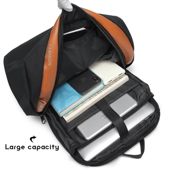 Anti-theft Backpack 15.6/17 Inch Laptop Mochila de sex Masculin Impermeabil Back Pack Backbag de Mare Capacitate Școală Rucsac Notebook Bag