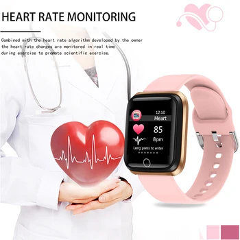 LIGE 2020 Nou Ceas Inteligent Femei Rata de Inima de Monitorizare a Presiunii arteriale Impermeabil Sport Multifunctional Moda Brățară Inteligent