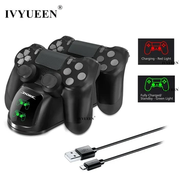 IVYUEEN Controler Încărcător Pentru DualShock 4 pentru PlayStation 4 PS4 Pro Slim Consola USB de Încărcare Rapidă Stație de Andocare