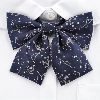 Kawaii Constelație Papion Bowknot Japoneză Cosplay Uniformă Școlară Fata Papion 2019 Femei Gravata Borboleta Cravată La Gât Cravate