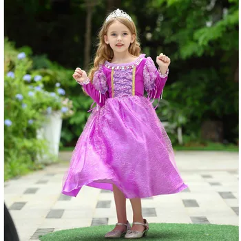 Fantezie Fata Rochie De Printesa Rapunzel Ziua De Nastere Copii Costum Cenusareasa Încurcat Costume Fete Pentru Copii Haine