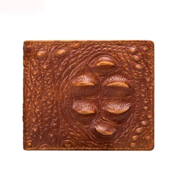 WESTAL geanta de piele pentru barbati de lux pungă de crocodil model portofel vintage monedă pungă sac de bani titularului cardului de design portofel 4223
