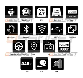 Android 10 radio Auto Multimedia Player Pentru Mercedes Benz W169 W245 W639 2006-2G+32G WIFI 2 Din GPS, Autoradio Navi 4G LTE