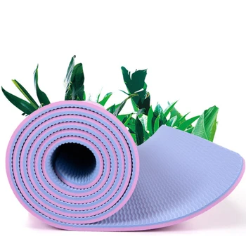 Yoga Mat Non-Alunecare cu Poziția Liniei de Rogojini Yoga pentru Femeile Exercițiu Curea Sac TPE Mat Yoga Fierbinte Amortizare Sport Eco-Friendly Acasă