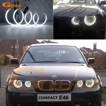 Excelent Ultra luminoase CCFL Angel Eyes Halo Inele kit Lumina Zilei Pentru BMW Seria 3 E46 Compact 2001 2002 2003 2004 2005