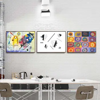 Acasă Decor Print Canvas Wall Art Imaginile pentru Camera de zi Poster Pânză Tiparituri Paintingsn rus Wassily Kandinsky