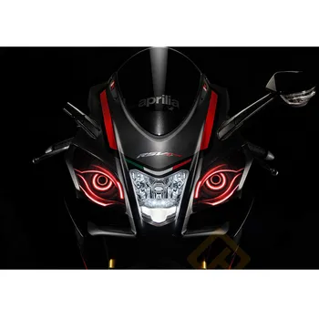 Pentru APRILIA RSV4 RS125 Tuono V4 1100 RSV4 RR/RSV4 RF-18 Motocicleta faruri de protecție autocolant faruri ochi corpului autocolant