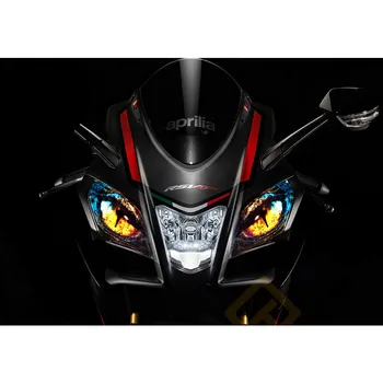 Pentru APRILIA RSV4 RS125 Tuono V4 1100 RSV4 RR/RSV4 RF-18 Motocicleta faruri de protecție autocolant faruri ochi corpului autocolant