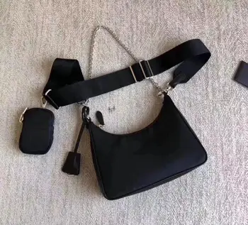 2021 noi de moda de mare de design de brand lanț sac Trei într-unul de lux pentru femei geanta set de trei piese singur umăr înclinat cruce geantă de mână