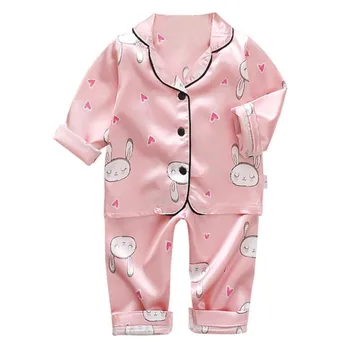 Pijamale copii Set baietel Fete Haine Casual cu Maneci Lungi Set de Pijamale Copii Topuri+Pantaloni Copilul Seturi de Îmbrăcăminte