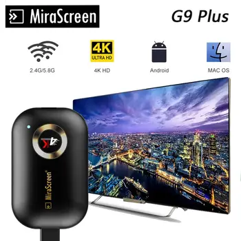 4K TV Stick 2.4 G G9 Plus Display Receptor Pentru Google Chromecast 2 3 Anycast Receptor TV HDMI Miracast Dongle-ul TV Pentru Android Ios