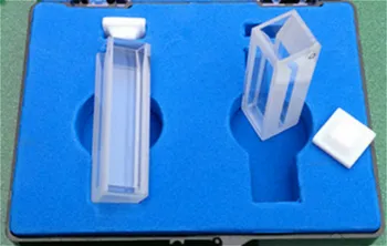 Fluorescente de Cuarț de Absorbție a Celulelor 0.35 ml Micro Cuarț Cuvă de Taiat 1 mm 350 ul Pentru Malvin Granularitate Experimentul 1 / PK