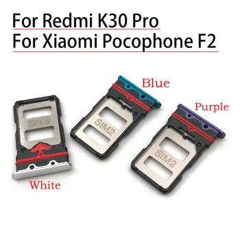 10buc/Lot,Noi Pentru Xiaomi Redmi K30 Pro Tăvița Cartelei SIM Slot Suport Adaptor Accesorii Pentru Xiaomi Pocophone POCO F2 Pro X3