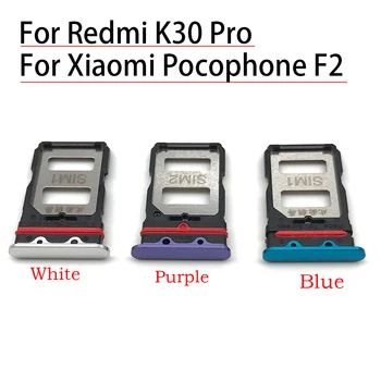 10buc/Lot,Noi Pentru Xiaomi Redmi K30 Pro Tăvița Cartelei SIM Slot Suport Adaptor Accesorii Pentru Xiaomi Pocophone POCO F2 Pro X3