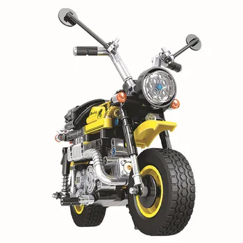 Câștigătorul 7071 402pcs Technic Mini Motocicleta Motocicleta blocuri diy Model de Cărămizi Creator Inteligent Jucarii pentru Copii Cadouri