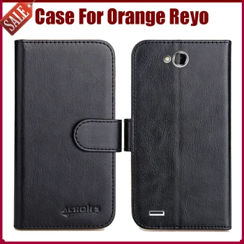 Vânzare Fierbinte! Orange Reyo Caz 6 Culori De Înaltă Calitate Flip Din Piele Exclusive Capac De Protectie Telefon Geanta Transport Gratuit