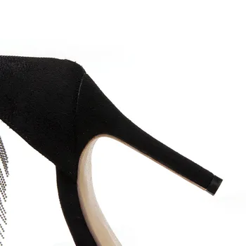 MORAZORA 2020 negru noua moda tocuri inalte pantofi doamnelor fermoar simplu sexy stilet tocuri pantofi elegante sandale de vara femei