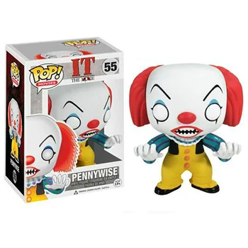 Funko pop Film de Stephen King e Joker Clovn Chucky Pennywise PVC Acțiune Figura Modelul de Colectare de Jucării pentru copii, cadou de ziua de nastere