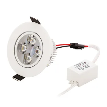 10buc/lot 9w 12w 15w alb rece alb cald estompat LED Încastrat tip Downlight AC110V 220V pentru acasă baie kitch magazin de lumini