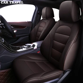 MASINA de CĂLĂTORIE Personalizate din piele scaun auto capac pentru mercedes w204 w210 w211 w124 w212 w202 w245 w163 accesorii huse pentru vehicul