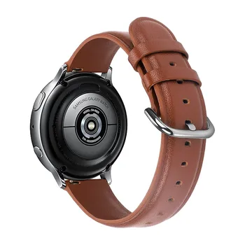 Feskio 20mm Eliberare Rapidă Piele Watchband pentru Samsung Galaxy Watch 3 41mm/ Active 40mm si Galaxy Watch Active 2 40mm/44mm Ceasul