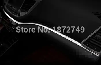 Pentru Hyundai Tucson 2016 Oțel Inoxidabil Consola Trim Consola centrala Partea laterală a Panoului Decorativ Auto-Styling