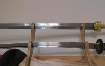 De înaltă calitate din lemn Masiv de lemn verticale instrument purtător de sabie titularul instrument suportul de cuțit flaut armă samurai cadru