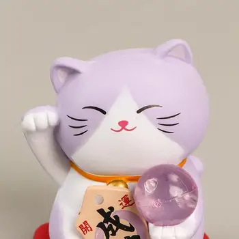 7pcs Avere Cat Desktop Ornament Avere Cat Figurina Decor Pentru Masa Masina de Vitrina