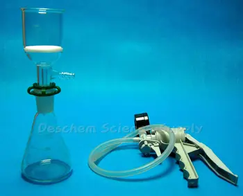 250 ml,Sticlă KIt de Filtrare,Erlenmeyer & 150ml Pâlnie și se Ocupe de pompa de Vid