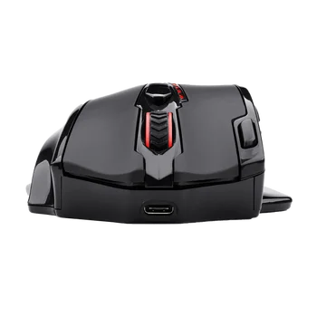 Redragon M913 2.4 G Wireless Mouse de Gaming 16000 DPI, RGB Mouse de Gaming Cu 16 Butoane Programabile MMO Fps Pentru Gamer Laptop