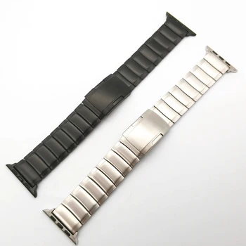 Greu de Trupa Ceas Pentru Apple Seria 5 4 40/44mm Metal Solid din Otel Curea de mână Watchband Pentru Apple Watch 1 2 3 Bratara 38/42mm