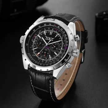 JARAGAR Top Brand de Lux Barbati Watch Mens de Moda Ceasuri Mecanice Om de Afaceri Casual Impermeabil Ceasuri Relogio Masculino