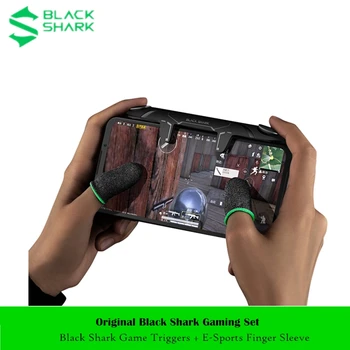 Original Black Shark Joc Declanșează Set Adauga Degetul Maneca Joystick Controller Mâner pentru iPhone Xiaomi Black Shark 3 / 3 / 3 Pro