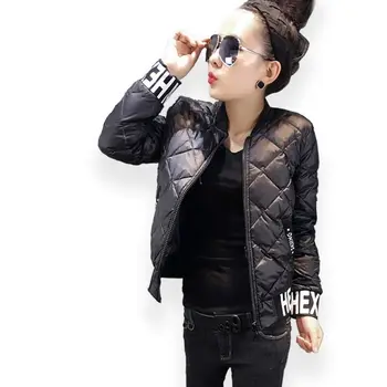 Toamna Haina de Iarna Nou Stil de Bumbac căptușit Haine coreeană Versiunea Slim Scurt Bumbac căptușit Jacheta de Mari Dimensiuni Lumină Moda Cotto