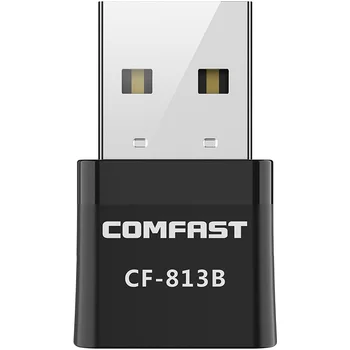 CF-813B 650Mbps 2,4&5 ghz Wireless USB bluetooth Adaptor Wifi BT4.2 placa de Retea RTL8821CU 802.11 AC Antena Pentru Windows, MacOS