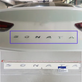 Pentru Originale OEM Spate Portbagaj SONATA Scrisoare Emblema, Insigna 1ea Pentru Hyundai Sonata 2017-2018 86310C1500 86310 C1500